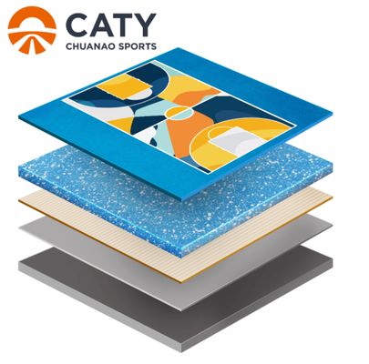 Semi-Prefabricated Roll Court for Premium Projects - Quick Installation and Minimal Maintenance Cost