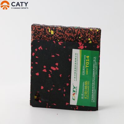 Ανθεκτικά και Ελαστικά Πλακάκια Καουτσούκ Premium με έγχρωμες κουκκίδες EPDM για Γυμναστήρια και Στούντιο Fitness