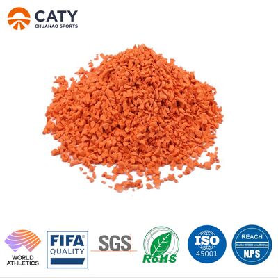 Αντι-ΥΡ Αθλητική πίστα τρέξιμου Υλικά παιδικής χαράς Ανθεκτικά στην φθορά κόκκοι ελαστικού EPDM