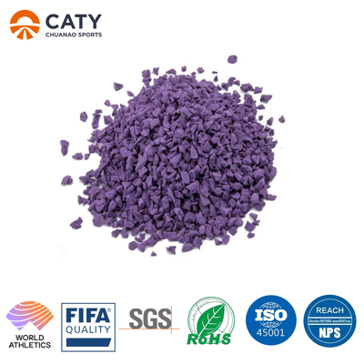 Χονδρικό αντι-UV EPDM Granules Rubber Flooring για σχολικά αθλήματα τρέξιμο παιδική χαρά παιδική χαρά χώροι παιχνιδιού